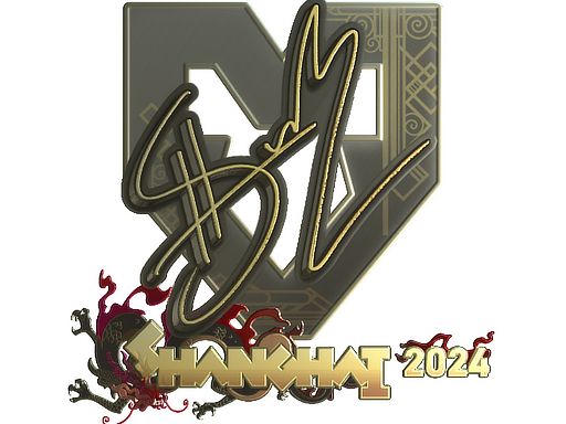Sticker | siuhy (Gold) | Shanghai 2024