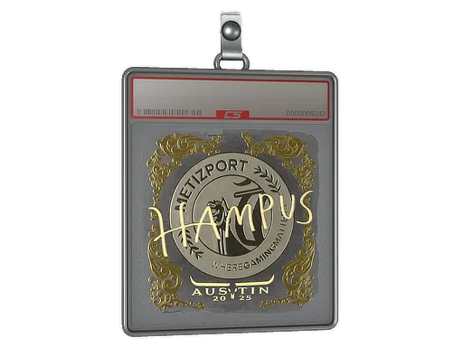 Sticker Slab | hampus (Gold) | Austin 2025