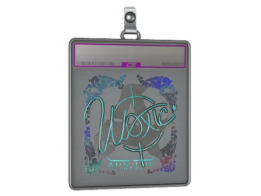 Sticker Slab | woxic (Holo) | Austin 2025
