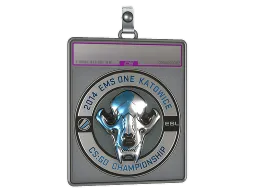 Sticker Slab | ESL Skull (Foil) | Katowice 2014