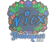 Sticker | nicx (Embroidered) | Budapest 2025