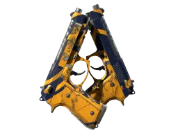 StatTrak™ Dual Berettas | Marina (Well-Worn)