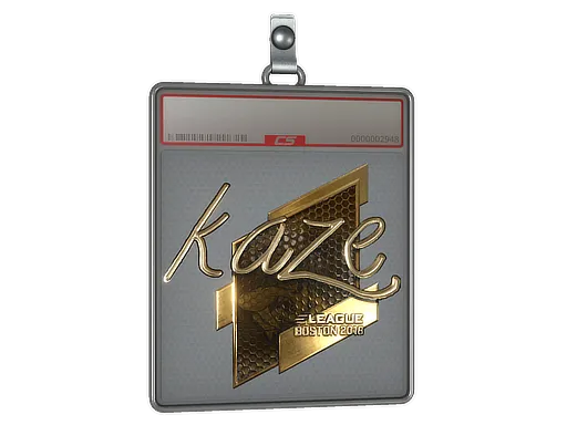 Sticker Slab | Kaze (Gold) | Boston 2018