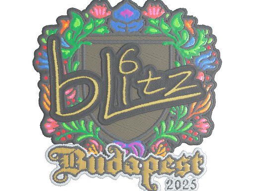 Sticker | bLitz (Embroidered) | Budapest 2025