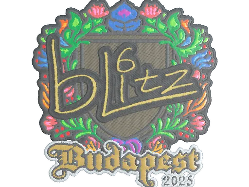 Sticker | bLitz (Embroidered) | Budapest 2025