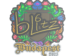 Sticker | bLitz (Embroidered) | Budapest 2025