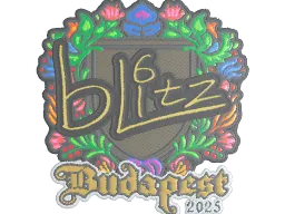 Sticker | bLitz (Embroidered) | Budapest 2025