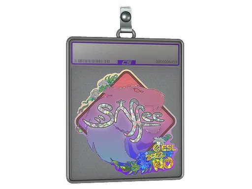 Sticker Slab | saffee (Glitter) | Rio 2022