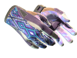 ★ Sport Gloves | Violet Beadwork (Minimal Wear)