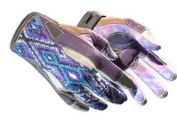 ★ Sport Gloves | Violet Beadwork (Minimal Wear)