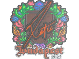 Sticker | XotiC (Embroidered) | Budapest 2025