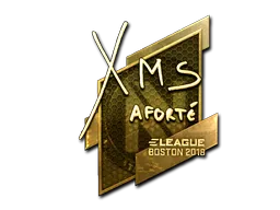 Sticker | xms (Gold) | Boston 2018
