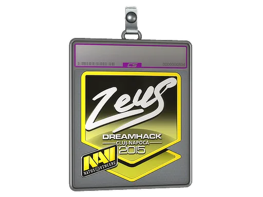 Sticker Slab | Zeus (Foil) | Cluj-Napoca 2015
