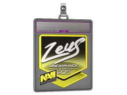 Sticker Slab | Zeus (Foil) | Cluj-Napoca 2015
