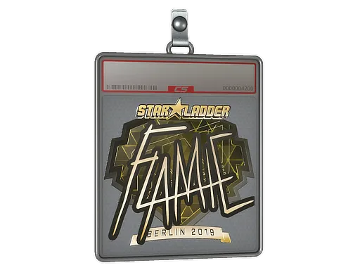 Sticker Slab | flamie (Gold) | Berlin 2019