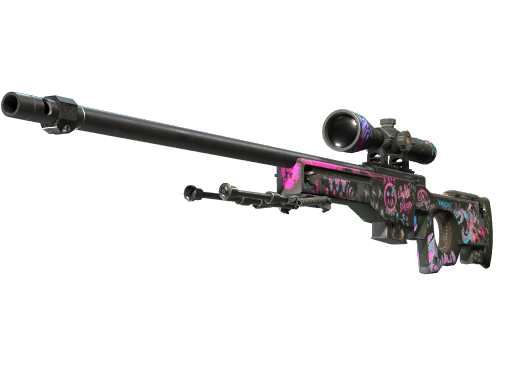 StatTrak™ AWP | Fever Dream (Well-Worn)