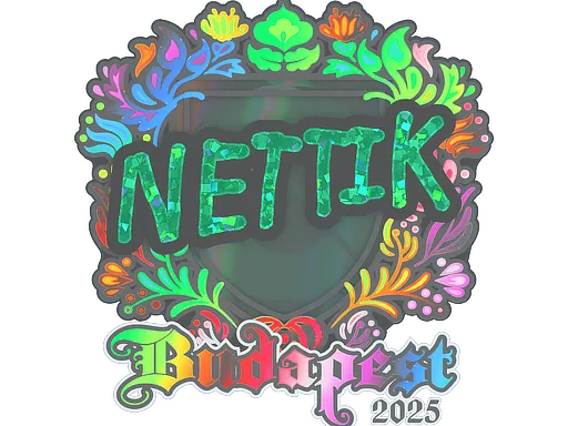 Sticker | nettik (Holo) | Budapest 2025