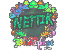 Sticker | nettik (Holo) | Budapest 2025