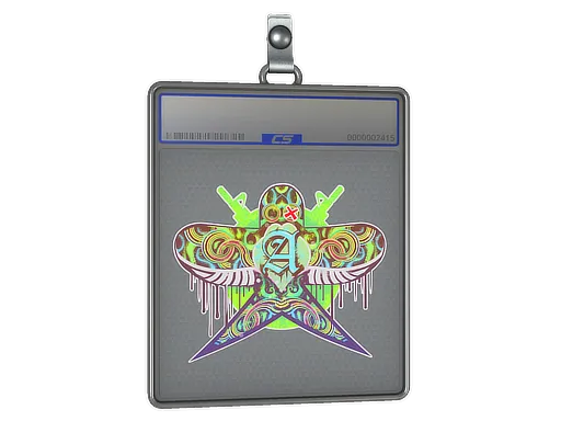 Sticker Slab | Green Swallow