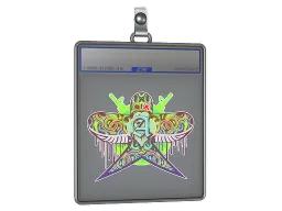 Sticker Slab | Green Swallow
