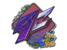 Sticker | 9z Team (Glitter) | Rio 2022