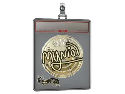 Sticker Slab | mynio (Gold) | Paris 2023