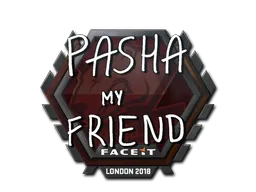 Sticker | pashaBiceps | London 2018