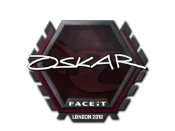 Sticker | oskar | London 2018 CS2 skin