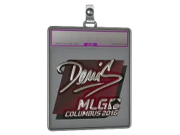 Sticker Slab | denis (Foil) | MLG Columbus 2016