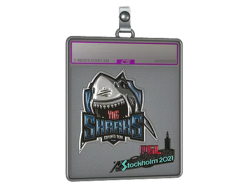 Sticker Slab | Sharks Esports (Foil) | Stockholm 2021