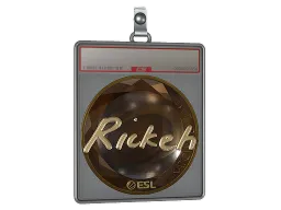 Sticker Slab | Rickeh (Gold) | Katowice 2019