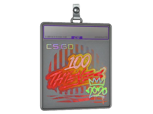 Sticker Slab | 100 Thieves (Holo) | 2020 RMR