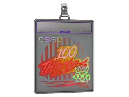 Sticker Slab | 100 Thieves (Holo) | 2020 RMR