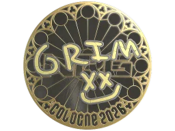 Sticker | Grim (Gold) | Cologne 2026