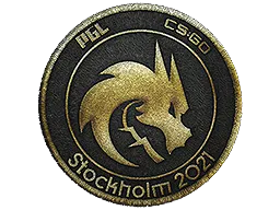 Patch | Team Spirit (Gold) | Stockholm 2021