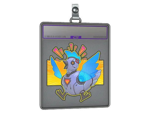 Sticker Slab | Cyber Chicken (Holo)