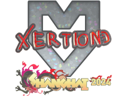 Sticker | xertioN (Glitter) | Shanghai 2024