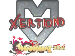 Sticker | xertioN (Glitter) | Shanghai 2024