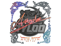 Sticker | Attacker (Holo) | Austin 2025