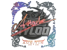Sticker | Attacker (Holo) | Austin 2025