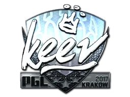 Sticker | keev (Foil) | Krakow 2017