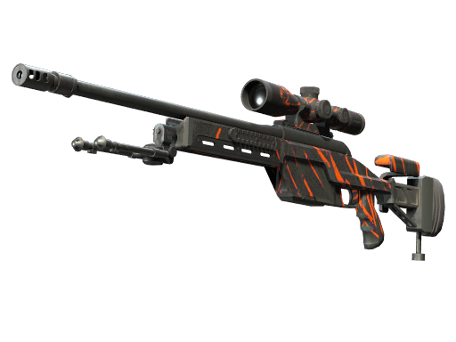 StatTrak™ SSG 08 | Slashed (Well-Worn)