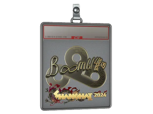Sticker Slab | Boombl4 (Gold) | Shanghai 2024