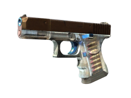 Glock-18 | Clear Polymer (Battle-Scarred)