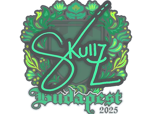Sticker | skullz | Budapest 2025