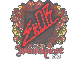 Sticker | sk0R | Budapest 2025