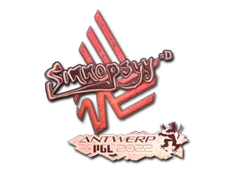 Sticker | sinnopsyy (Holo) | Antwerp 2022