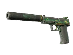 USP-S | Tropical Breeze (Battle-Scarred)