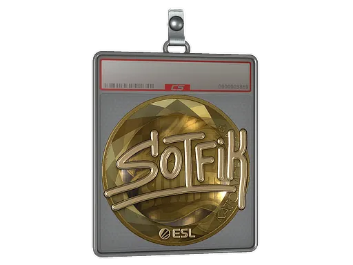 Sticker Slab | S0tF1k (Gold) | Katowice 2019