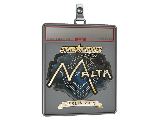 Sticker Slab | malta (Gold) | Berlin 2019